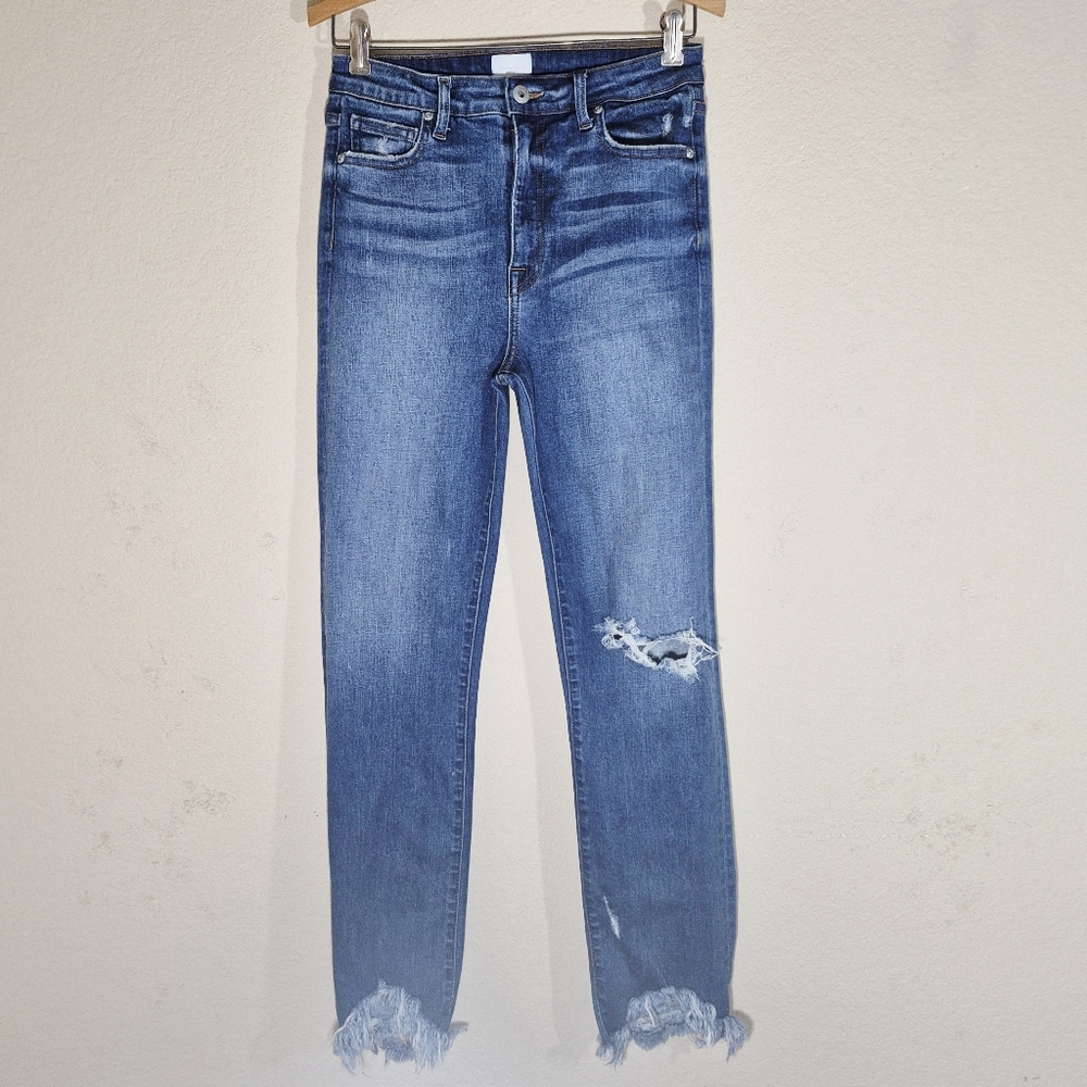 Jonathan Simkhai Jeans, High Rise Straight Jeans, Size 27 - Picture 2 of 11